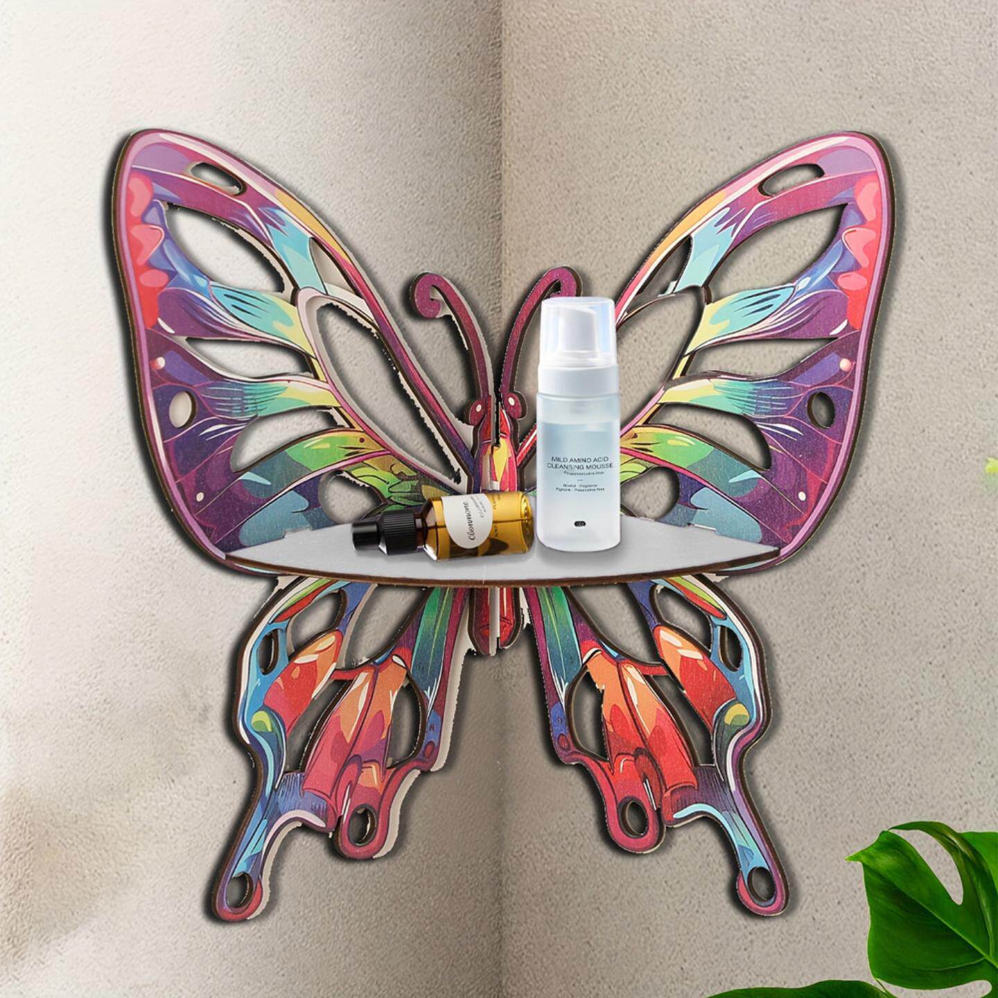 现货复古创意立体镂空蝴蝶墙挂