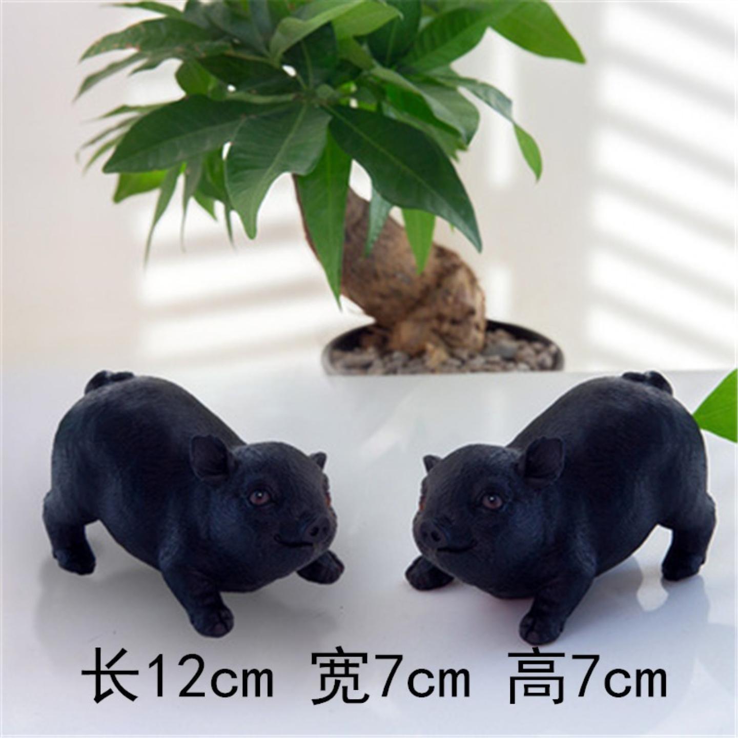 户外园林仿真小猪玻璃钢雕塑商场