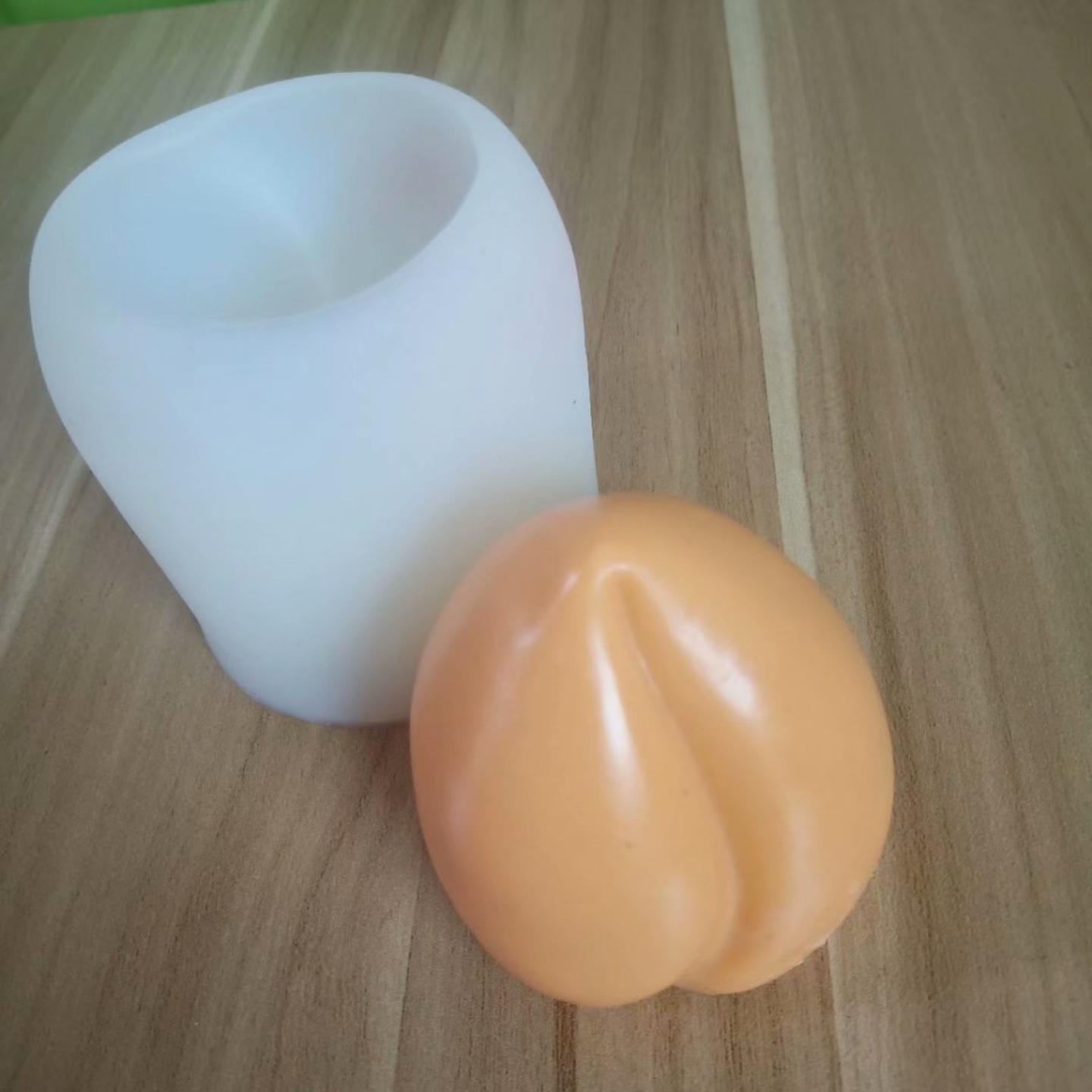 大号寿桃桃子3D立体香薰石膏模具图片