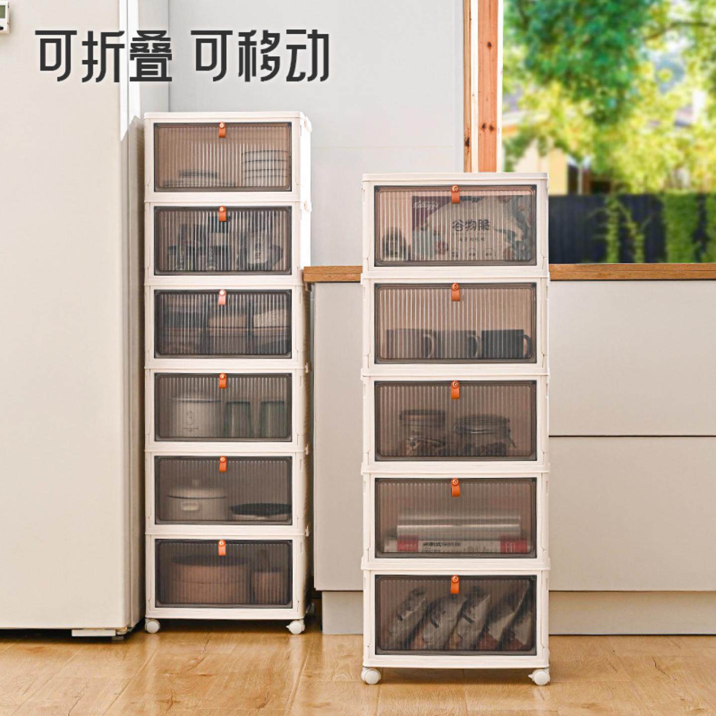 鞋盒收纳盒透明抽拉式鞋柜出租房