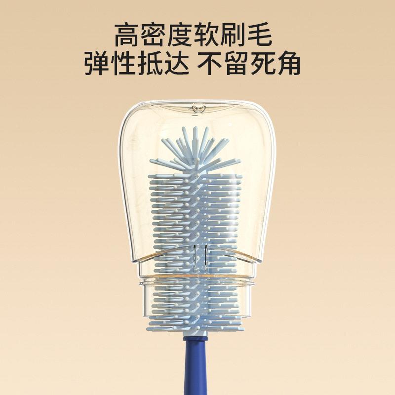 硅胶奶嘴刷吸管刷不锈钢毛奶吸管刷管刷刷水杯试/婴儿尼龙导管刷