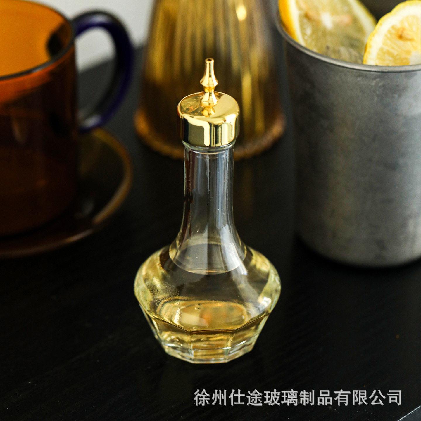 调味酒玻璃酒吧调酒工苦艾酒小自制鸡尾酒吧台苦滴具苦精瓶苦精