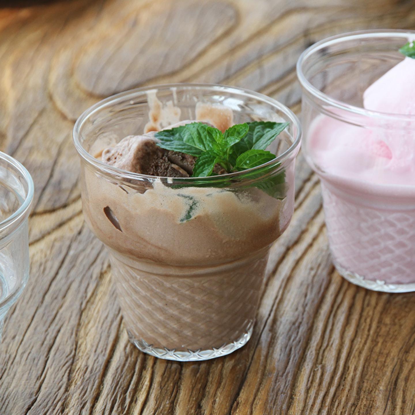 进口甜品杯冰淇淋玻璃杯慕斯杯