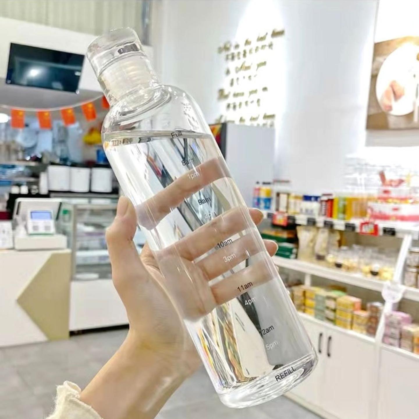 高硼硅刻度玻璃杯水杯耐高温水瓶