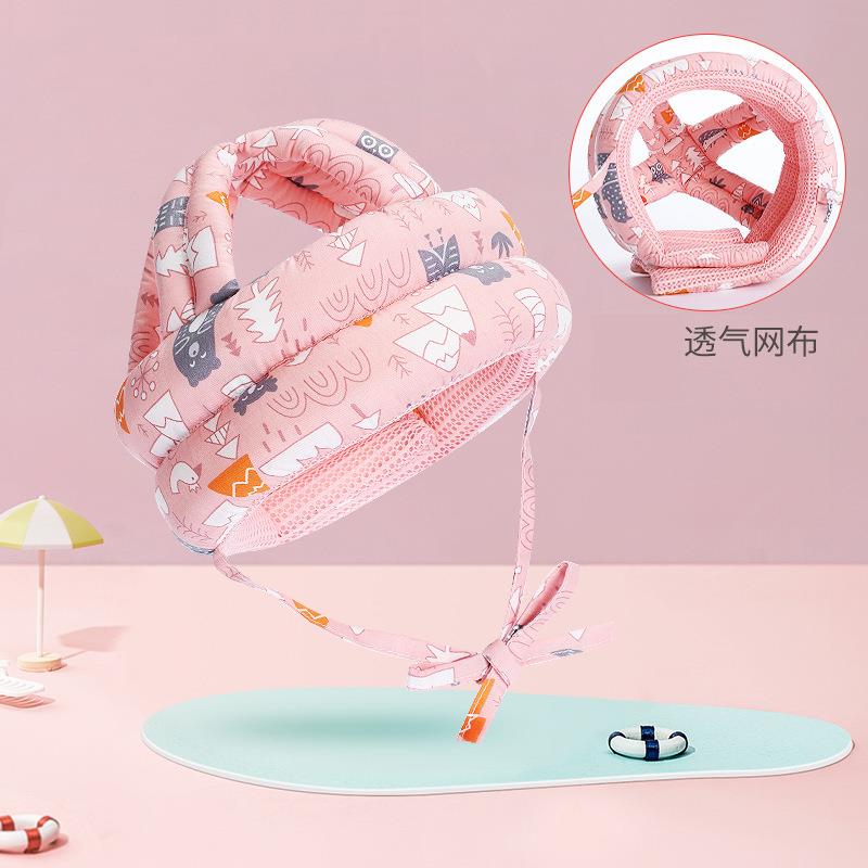 防防摔帽摔季头枕保护垫部婴儿学步防摔护头防摔帽儿童防撞帽夏透