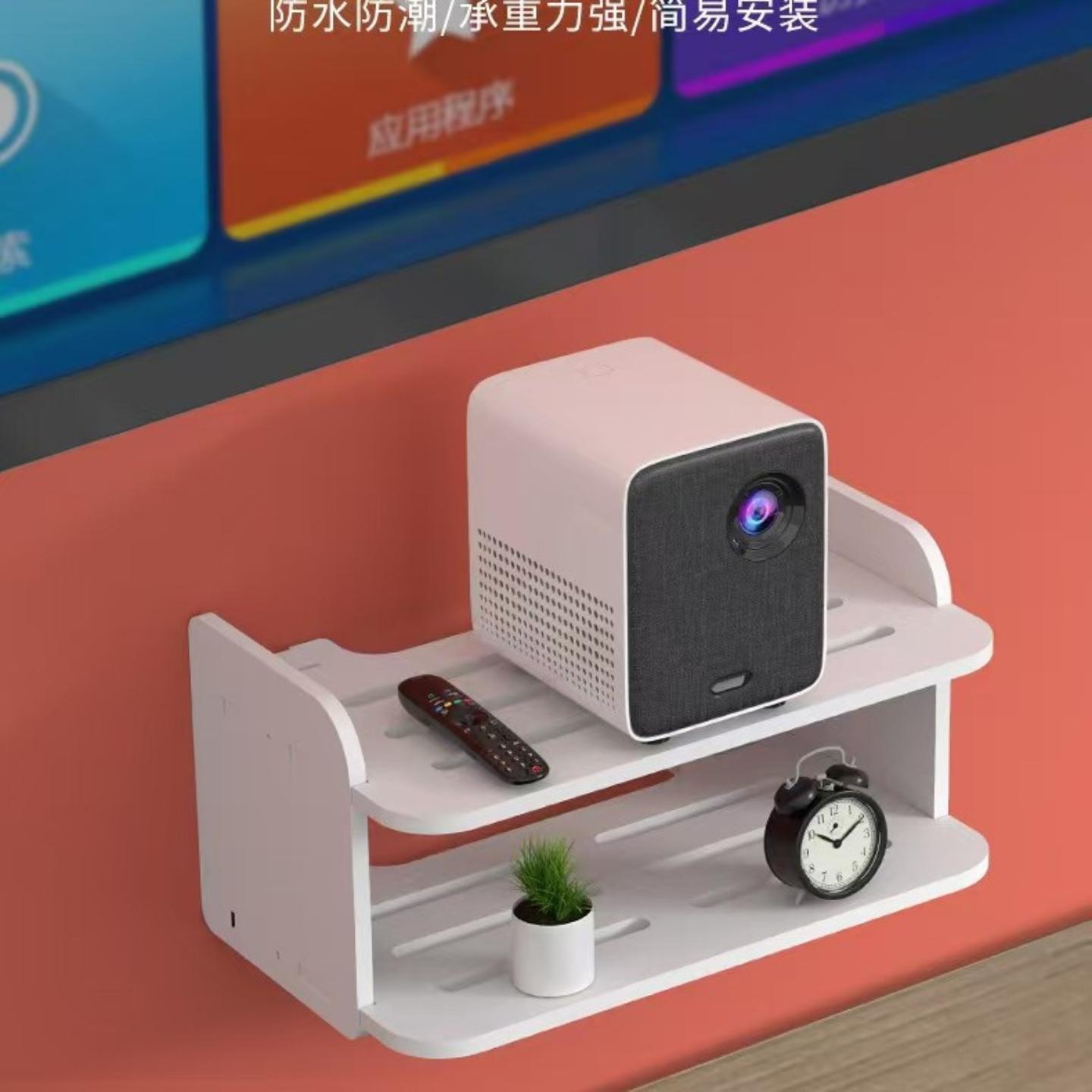 wifi路由器机顶盒收纳架家用免
