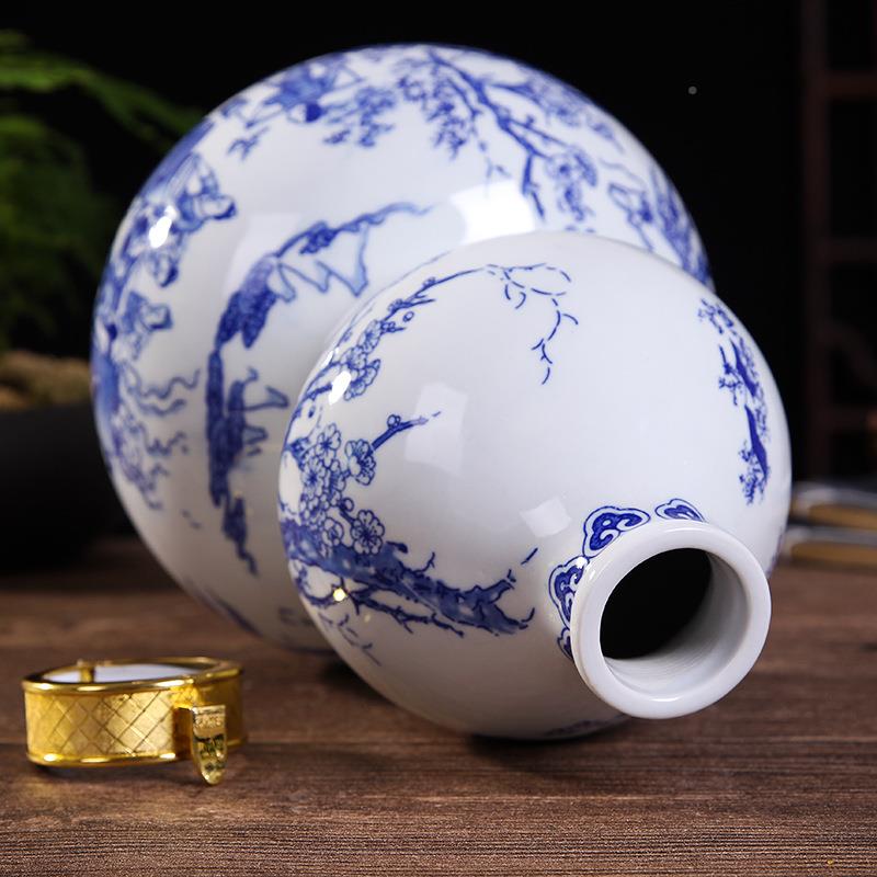 1罐斤景2斤5斤10斤装德镇陶瓷葫000026芦酒瓶坛子酒密封酒酒壶空