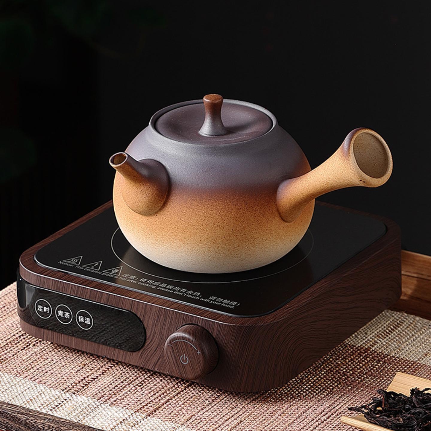创意紫砂炭炉酒精炉双用煮茶壶
