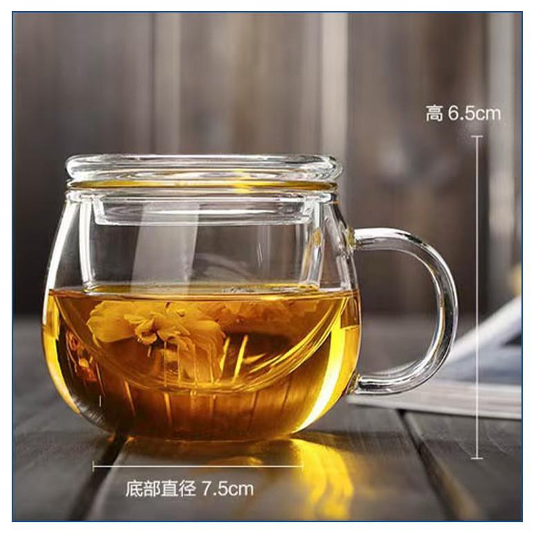 硼硅玻璃茶杯主人杯茶水分杯喝茶杯品茗杯公室茶喝茶杯子LP543离