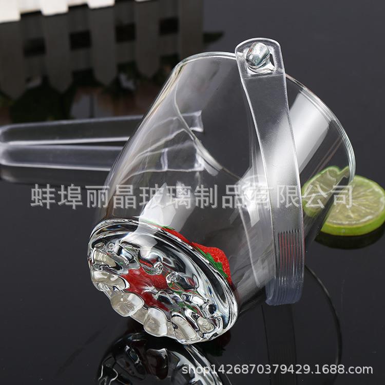 厂家直销KV品玻璃冰桶酒T吧夜店玻用玻璃冰桶品璃酒具 促销活动礼