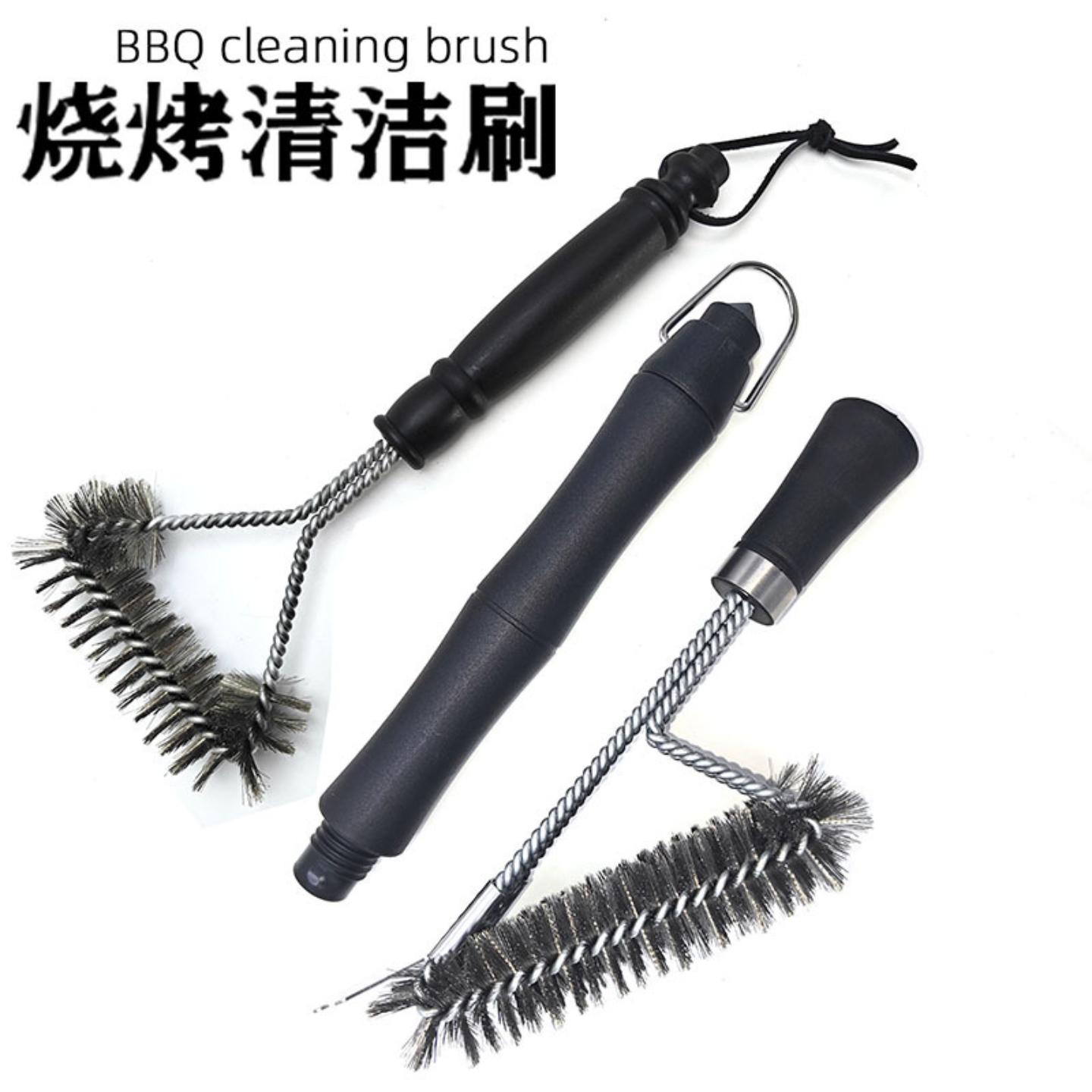 BBQ可拆卸手柄清洁刷钢丝刷子