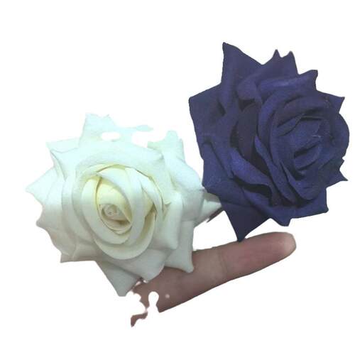 仿真绒rb0120布玫瑰娘花卷韩式边玫瑰花胸花 具DIY背景墙道新胸花