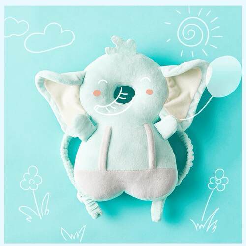 巜婴儿学步护走头枕宝新宝学枕路防摔透气头部保护垫款背带系5bZy