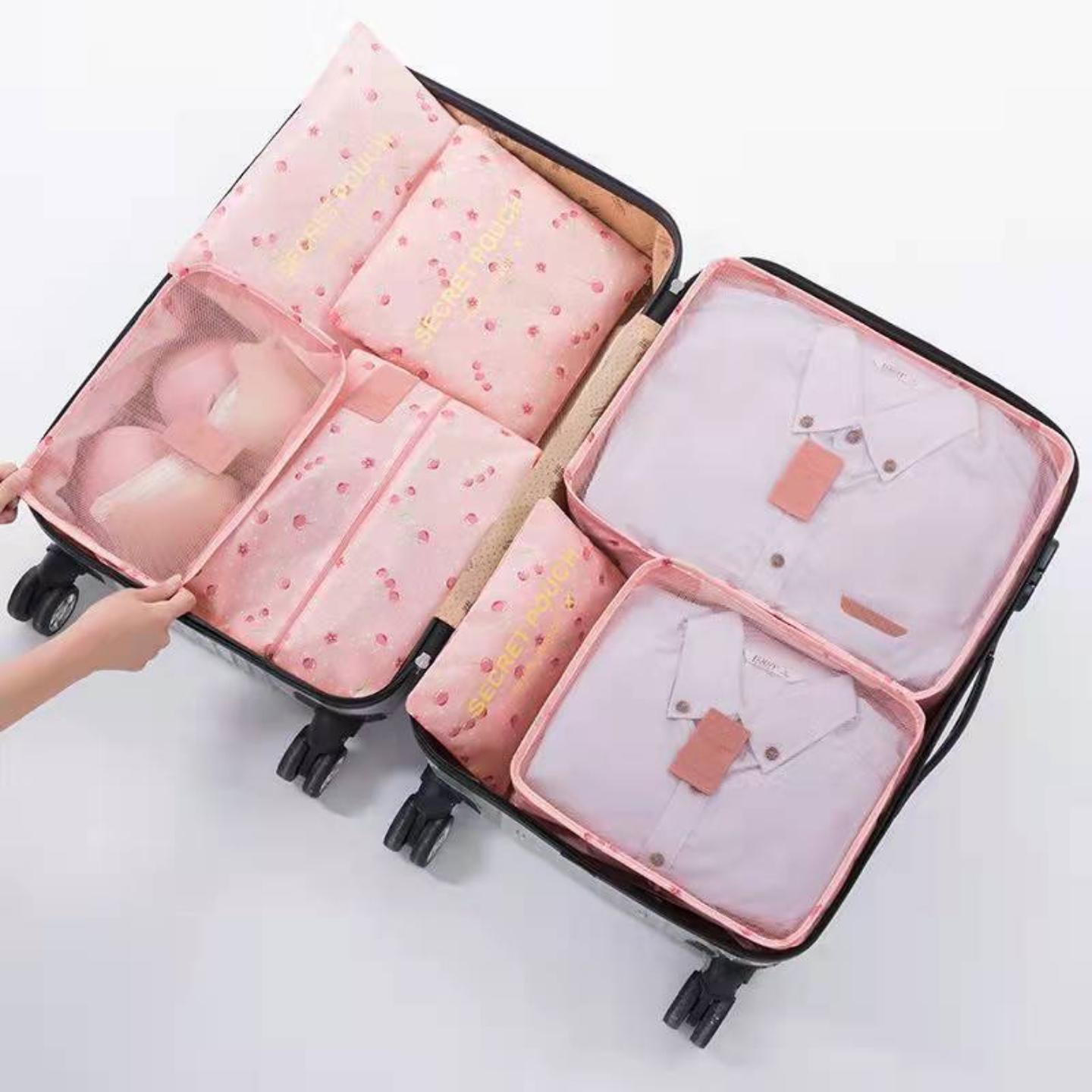 旅行家具收纳六件套行李箱整理包