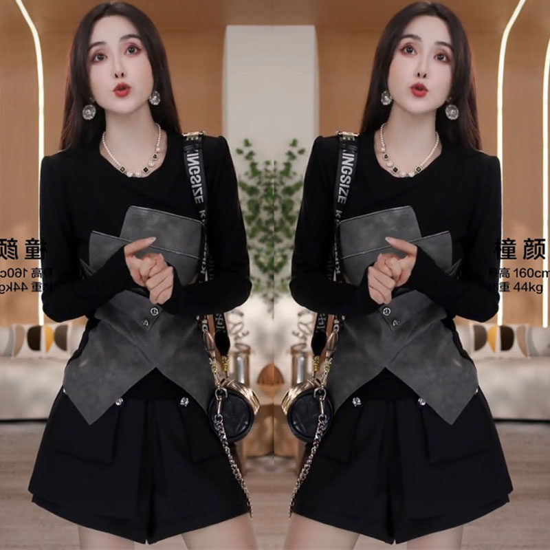 2025秋季网红新款打底衫女