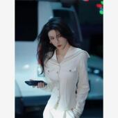 两件套女 减龄海军领香风运动面料上衣外套阔腿裤 2025秋新款 时尚