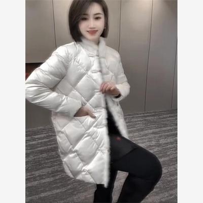 网红爆款新中式羽绒服女2025