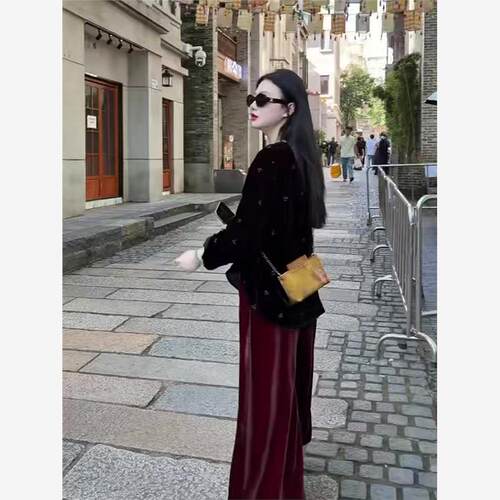 气质洋气欧货套装女秋季新款