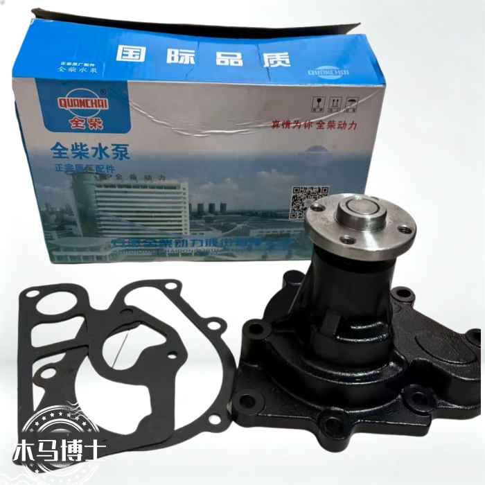 全柴国三50V31叉车发动机水泵图片