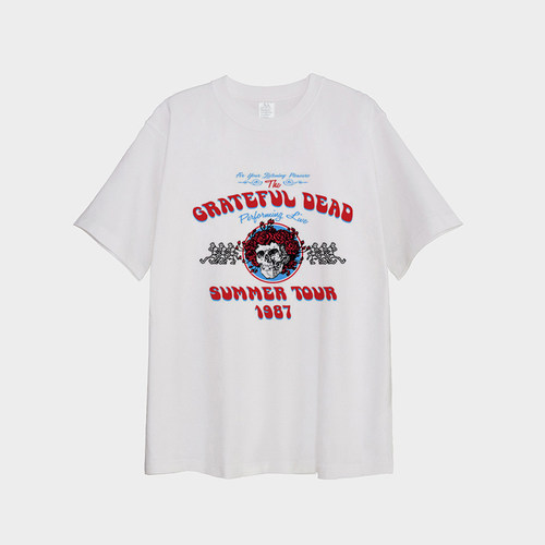GratefulDead美式摇滚短袖T恤