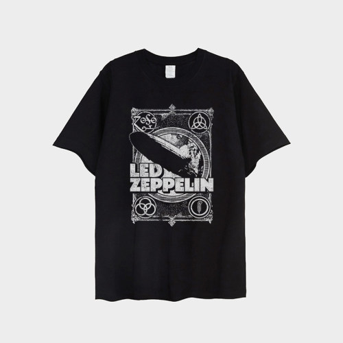 LedZeppelin齐柏林飞艇短袖T恤
