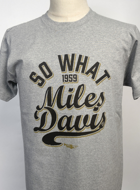 Miles Davis T Shirt jazz - 迈尔斯戴维斯爵士乐男女印花短袖t恤