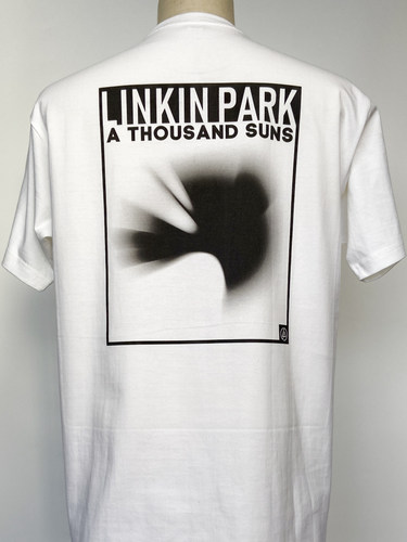 林肯公园摇滚印花短袖linkinpark