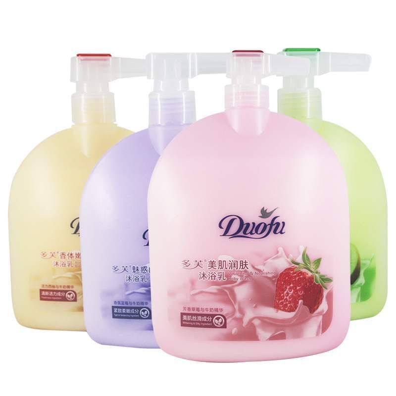 多芙沐浴露果香浴液蓝莓牛奶滋润沐浴乳奇异果西柚清透水润草莓