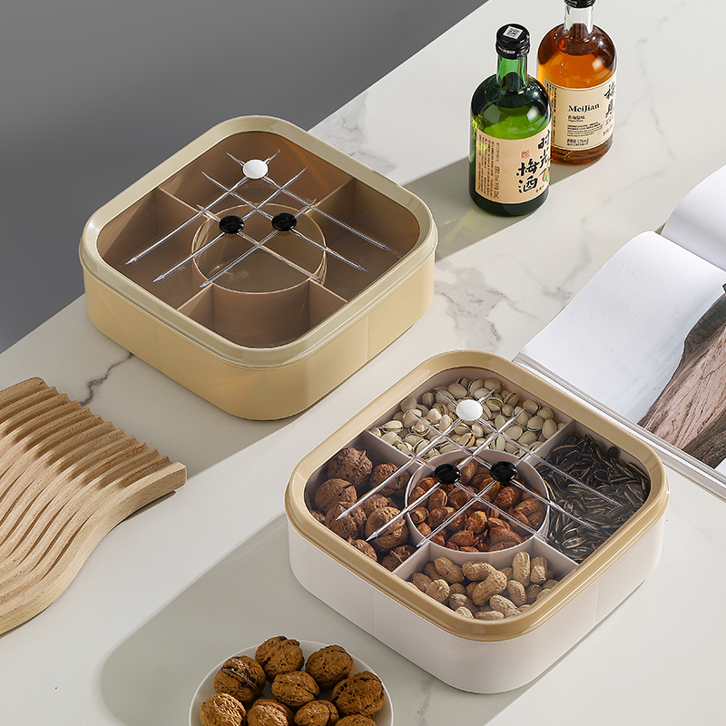 泰禾食品级PP创意时尚干果收纳盒
