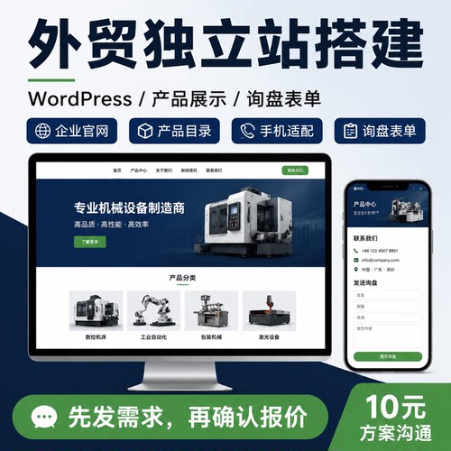 WordPress/WooCommerce外贸独立