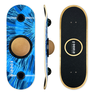 Geele专业旋转平衡板成人儿童站立办公模拟单板滑雪冲浪训练滑板