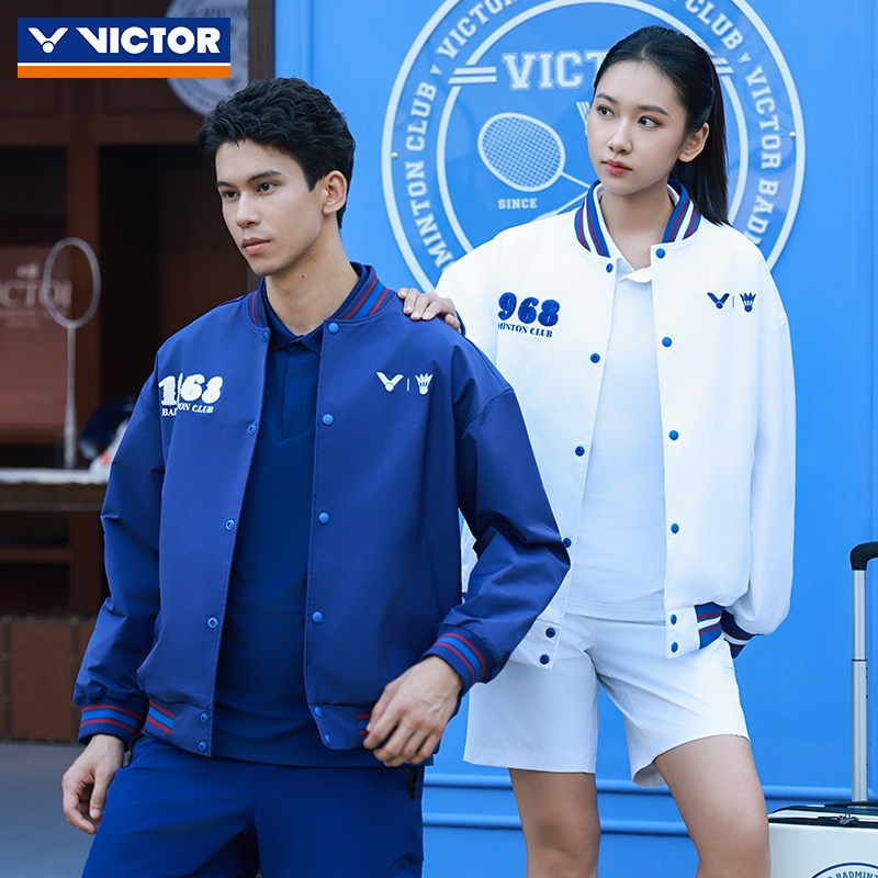 VICTOR胜利羽毛球服俱乐部系列梭织运动外套J-5513VBC威克多正品
