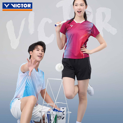 victor胜利2026年新款运动T恤