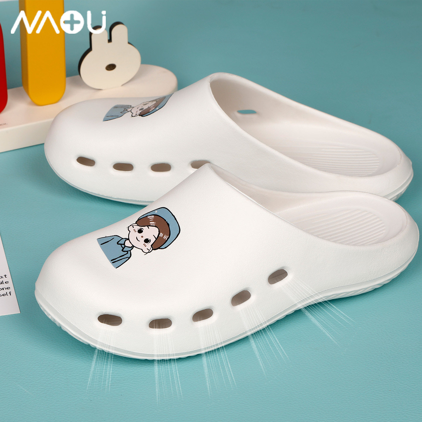 南欧鱼手术鞋女洞洞鞋医护专用鞋护士防滑包头鞋透气凉拖工作外穿,女鞋,包头拖,淘宝优惠券,粉丝福利购,淘宝优惠卷