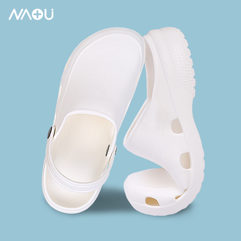 南欧鱼防滑软底包头鞋