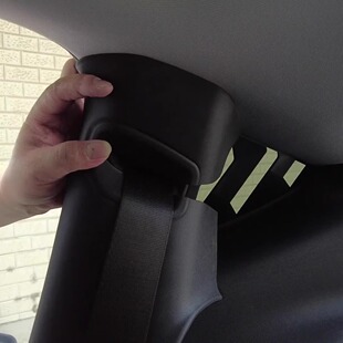 适用特斯拉焕新版model Y汽车C/B柱防护贴车内安全带防护TPE内饰.