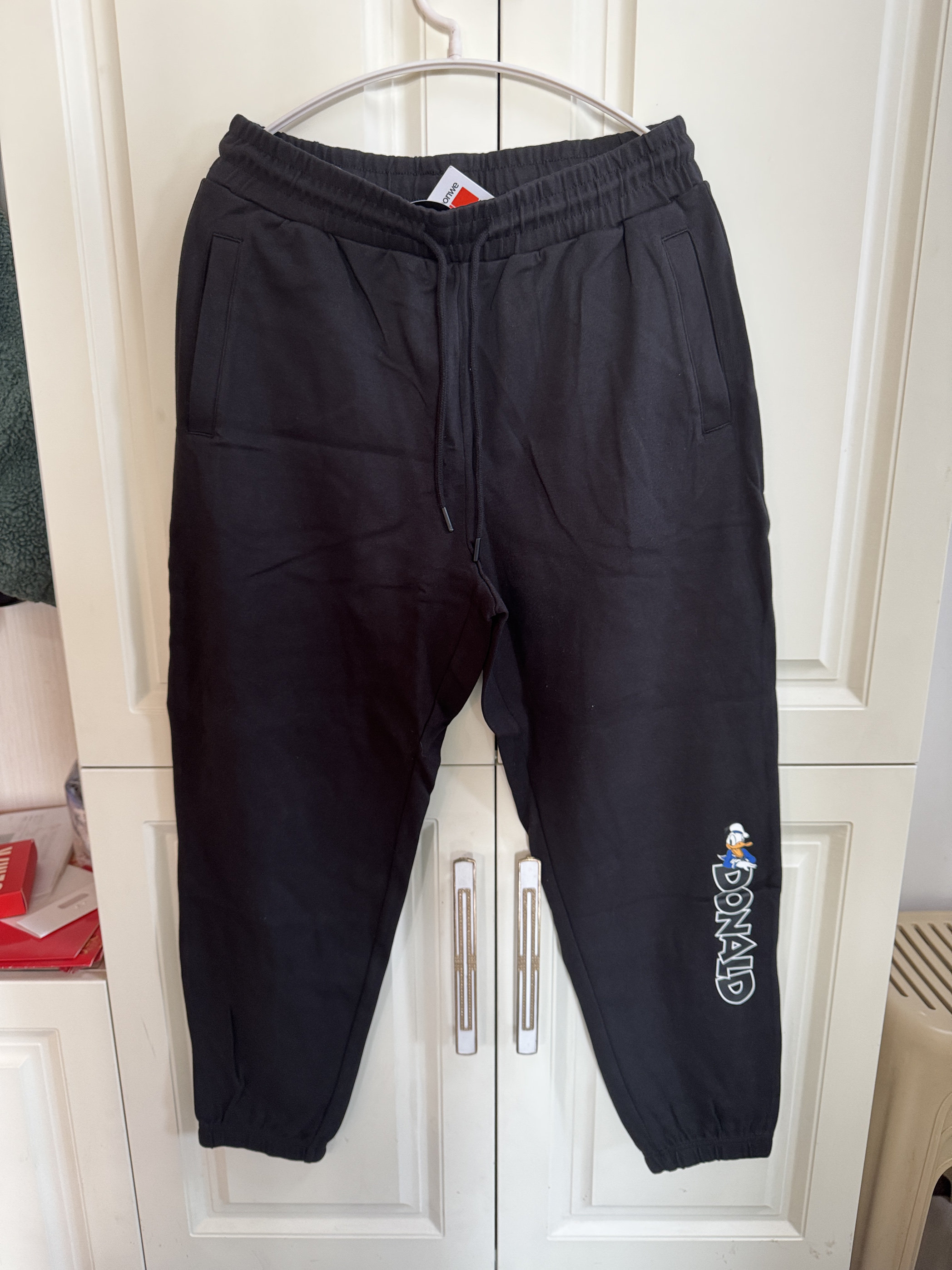 美特斯国货男春秋休闲裤舒适运动针织长裤束脚弹力卫裤男裤子