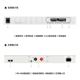1U全宽1800w2400w3000w3600w可调可数控恒压恒流直流电源老化测试