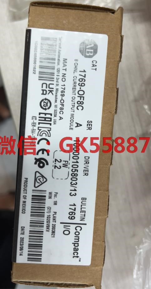 1769-OF8C AB 罗克韦尔 PLC原装 模块现货