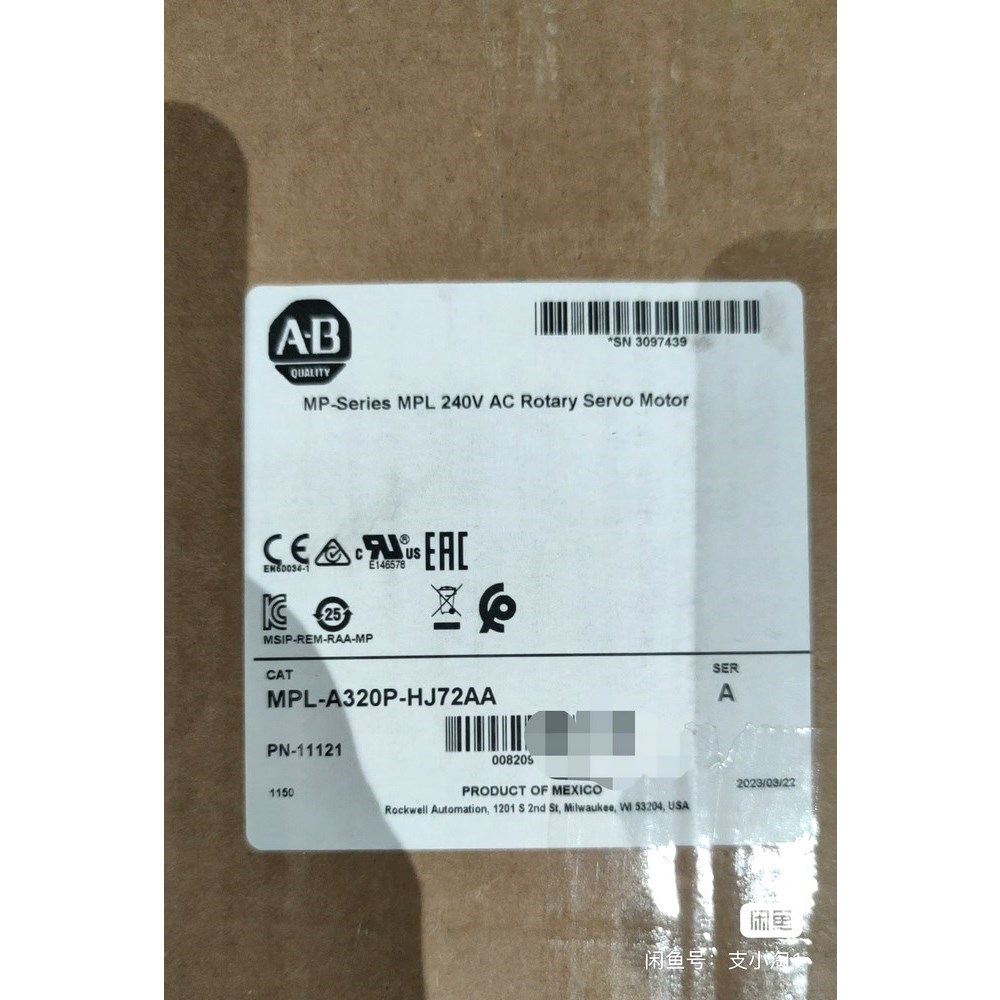 MPL-B320P-HJ74AA 罗克韦尔现货 议价