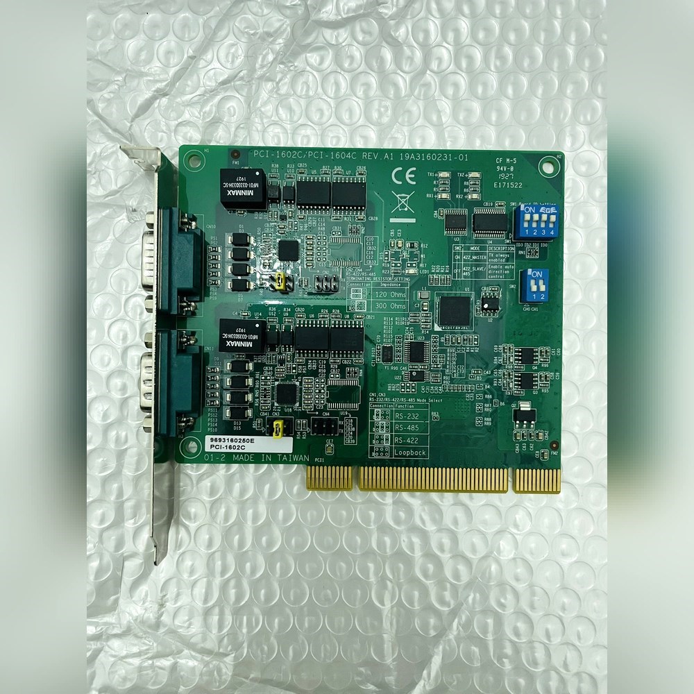 研华PCI-1602C串口卡台湾原装双口RS-2324 议价