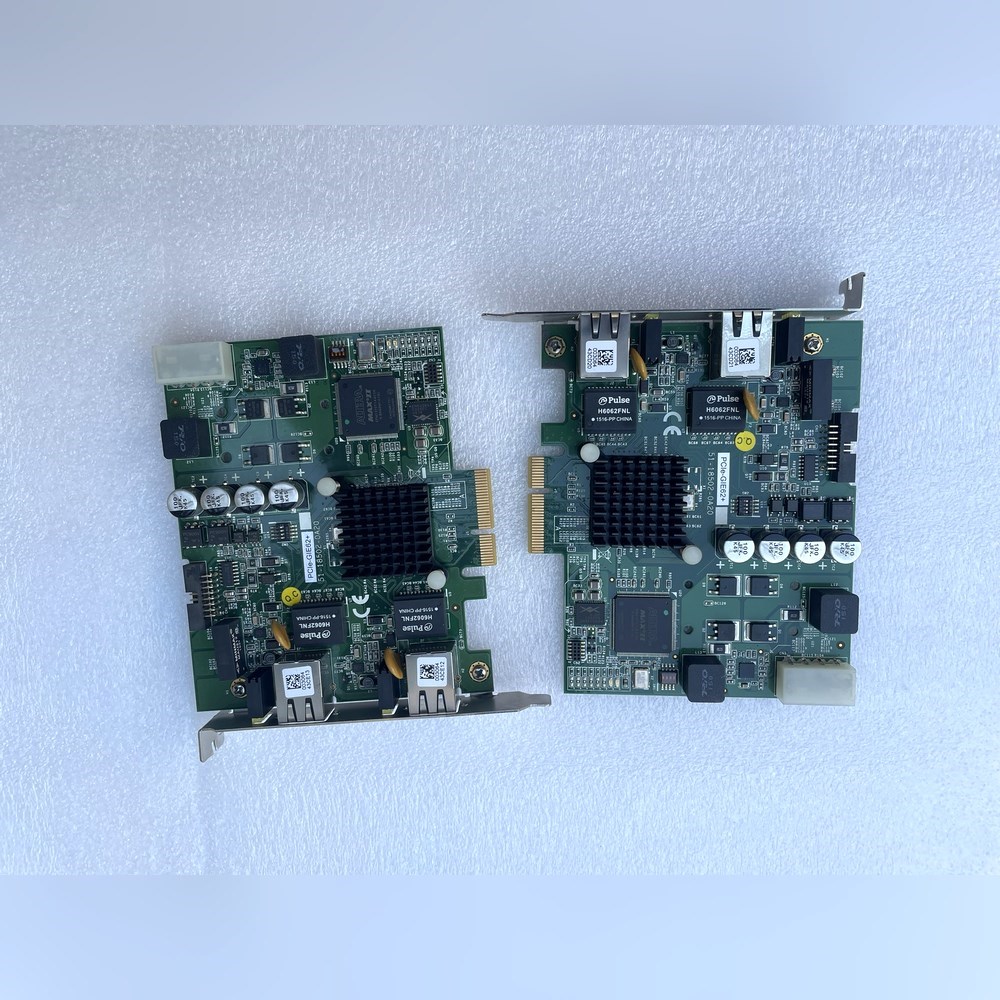 出闲置凌华PCIe-GIE62+两口PoE工业图像采集卡成 议价