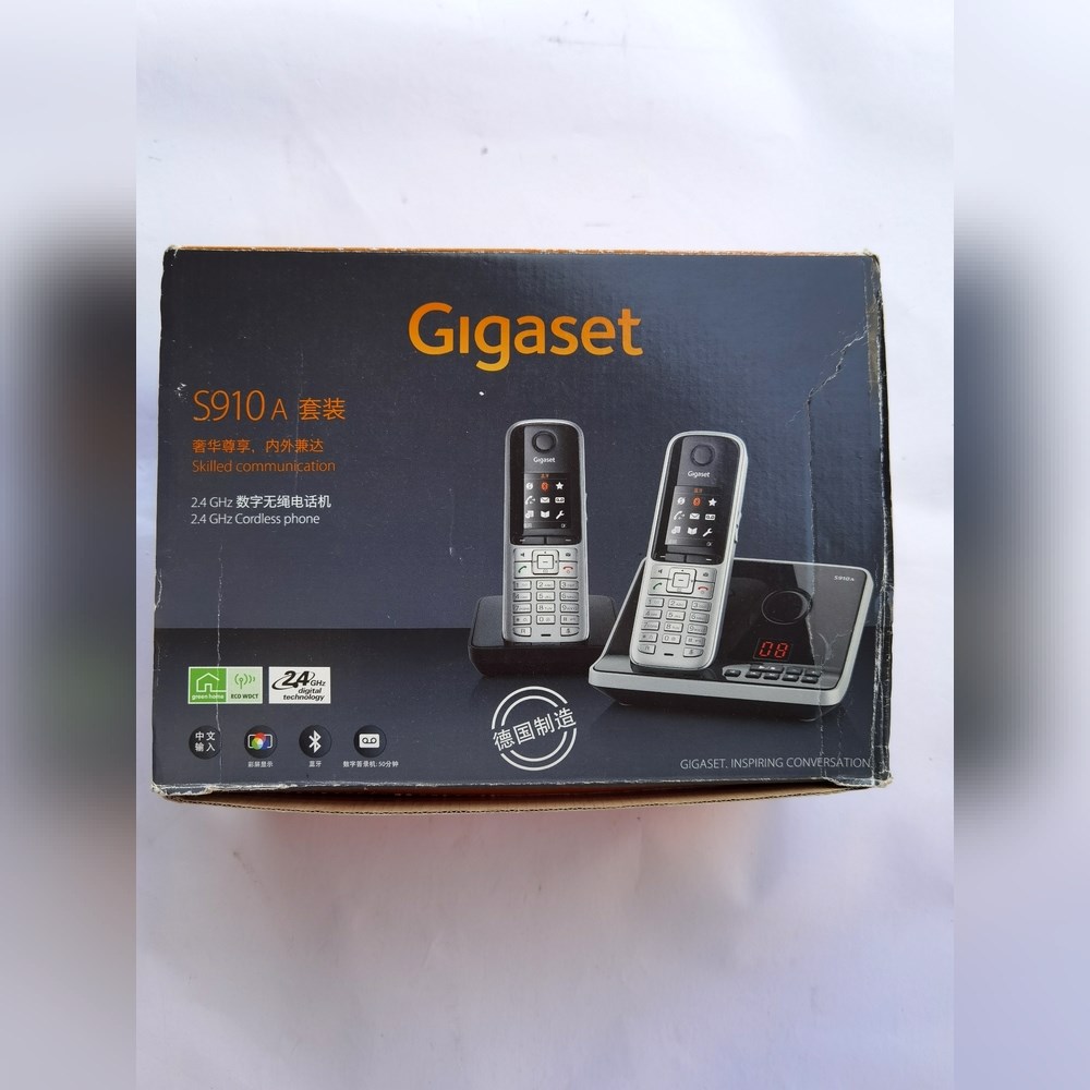 德国Gigaset S910A无绳电话机未拆封清仓处 议价