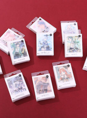 原神lomo卡芙宁娜魈胡桃二次元周边学生留言卡小卡片贺卡学生礼物