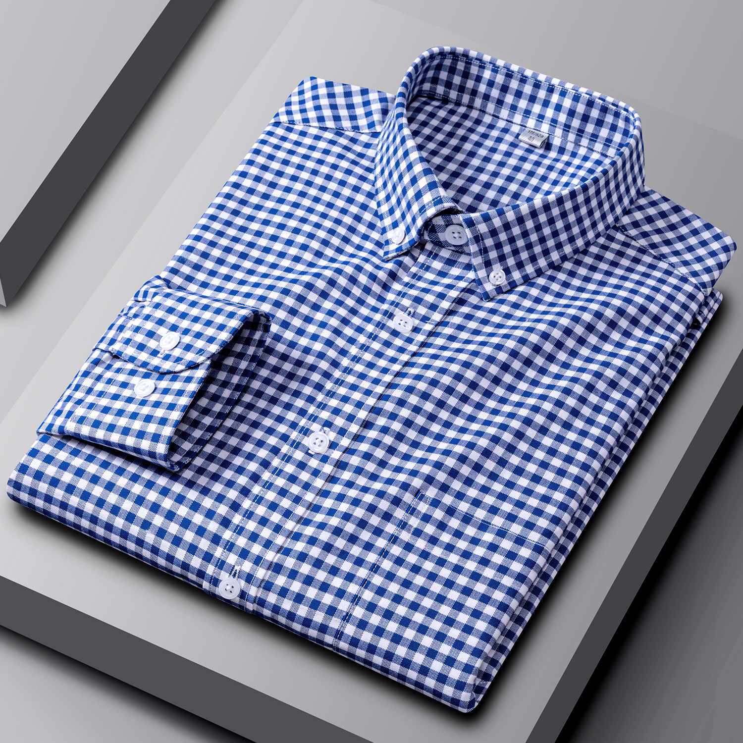 秋季绿色外套日系全棉格子衬衫