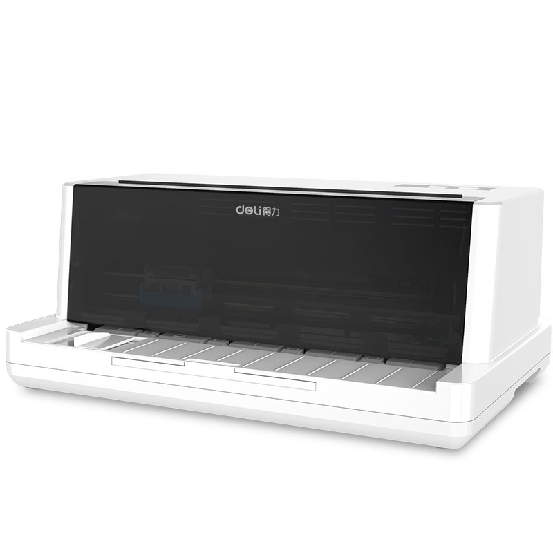 全新得力DE600KD发票清单送货单销售清单小票打印机针式