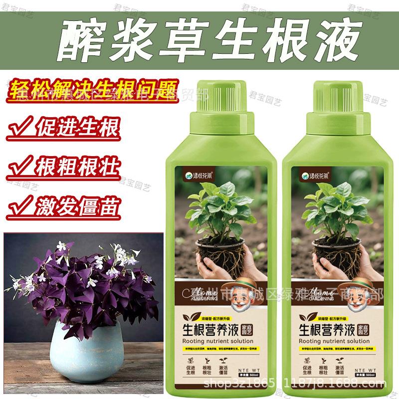 醡浆草生根液水培植物通用营养液室内园艺盆栽养花专用肥料生根液
