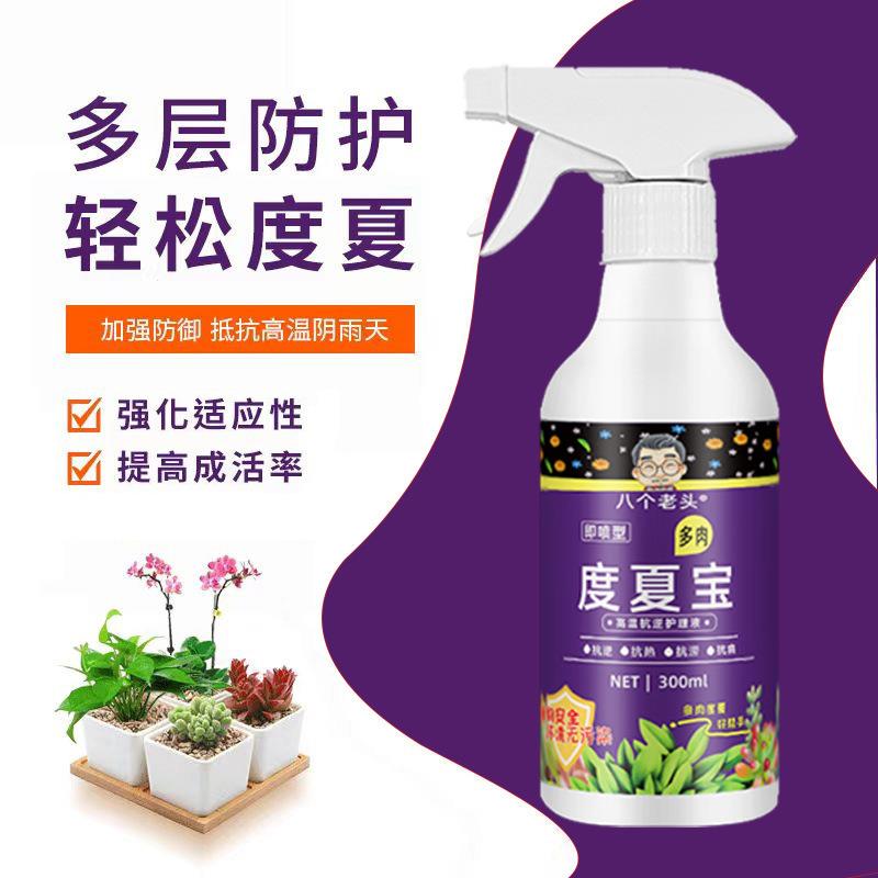 植物度夏专用营养液抗涝抗热改善缓解植物卫士专用营养液植物花卉