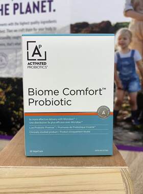 Activated Probiotics排便益生菌 Biome Comfort专业益生菌 30 粒