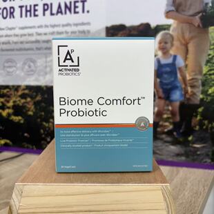 Activated Probiotics排便益生菌 Biome Comfort专业益生菌 30 粒